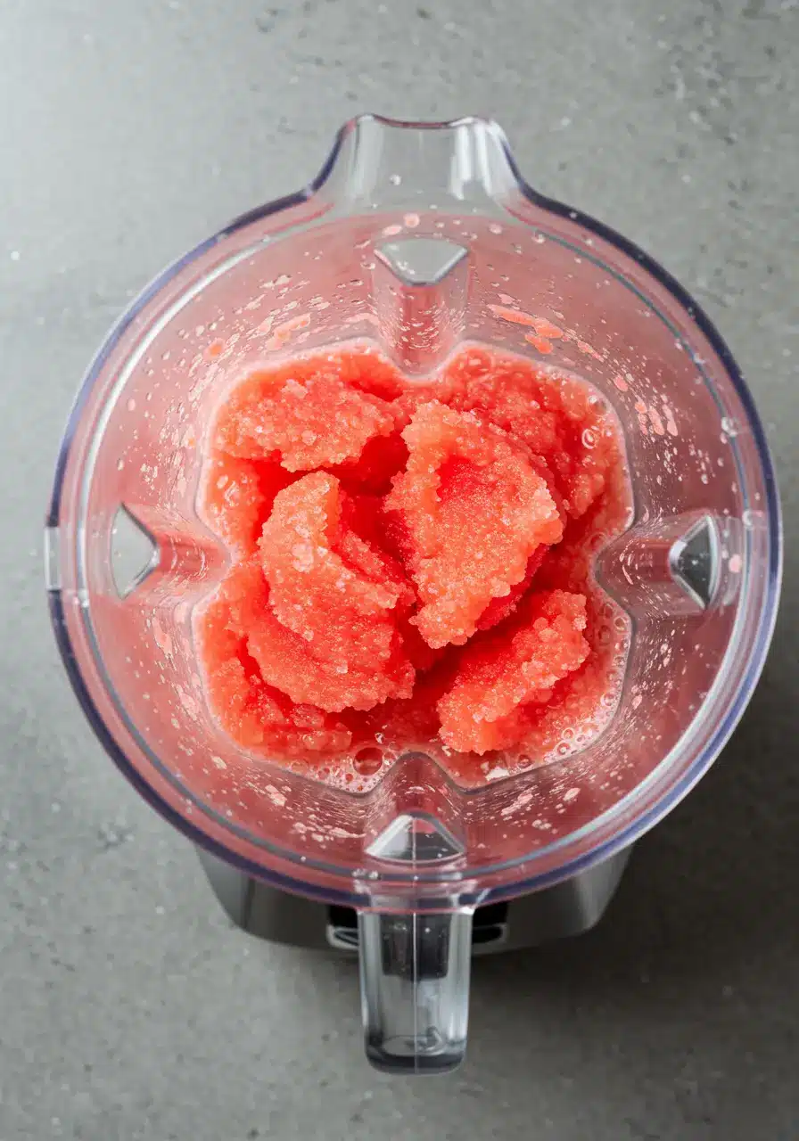 Watermelon Slushie with 3 Ingredients