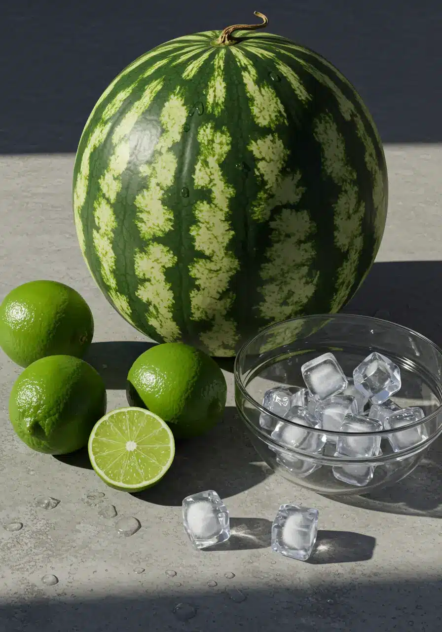Watermelon Slushie with 3 Ingredients