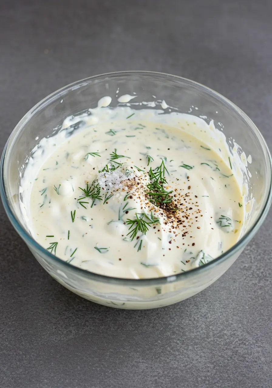 creamy cucumber salad